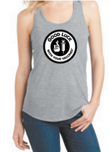 Load image into Gallery viewer, Good Luck with Your Vaccines! Racerback Tank